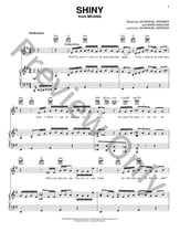 Shiny piano sheet music cover